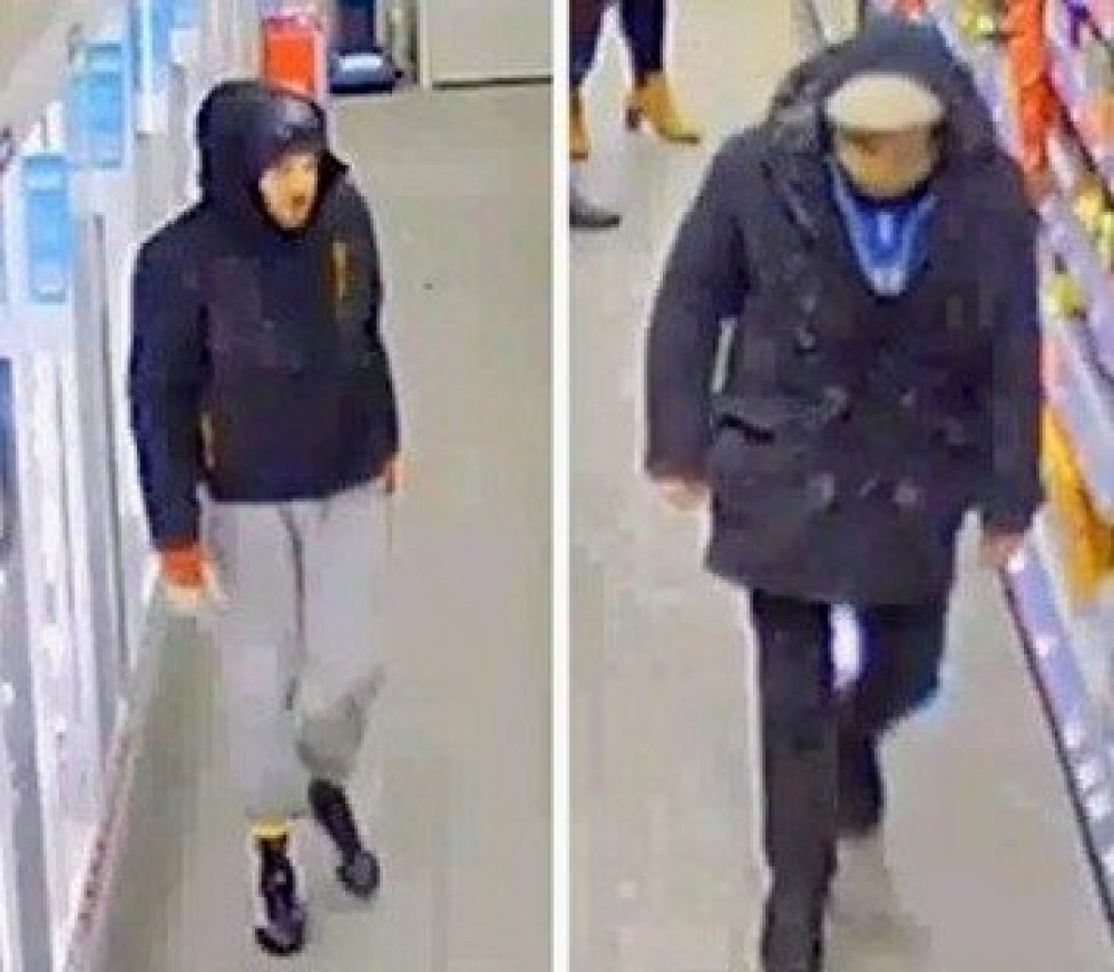 On Tuesday 20 February, two unknown men entered Co-op Food, Remer Street, stealing ashing machine detergent and meat products (Cheshire Police).