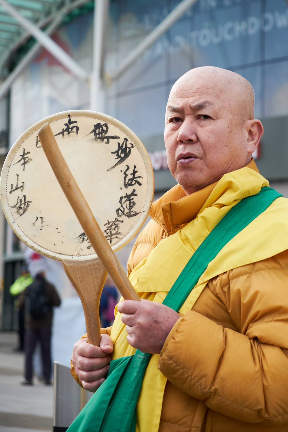 There were people of many backgrounds at the protest. (Photo Credit: Oliver Monk). There were people of many backgrounds at the protest. (Photo Credit: Oliver Monk).