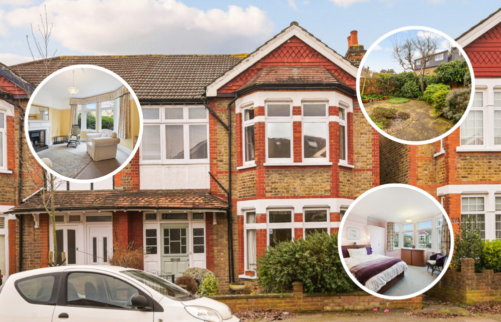 This week's Ealing property of the week is a four bedroom home in Kingsley Avenue, Ealing (credit: Leslie & Co).