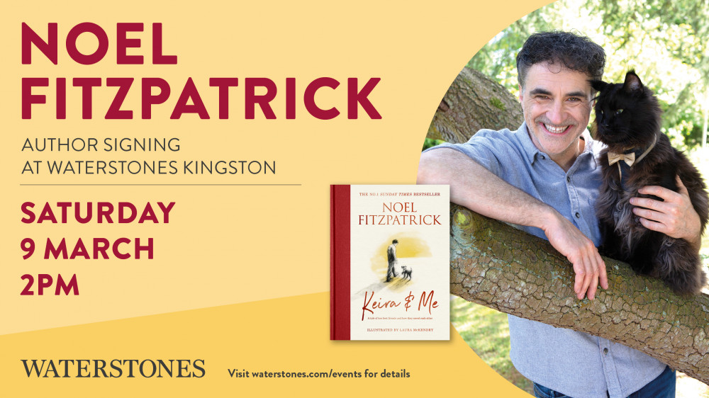 Meet Noel Fitzpatrick at Waterstones Kingston