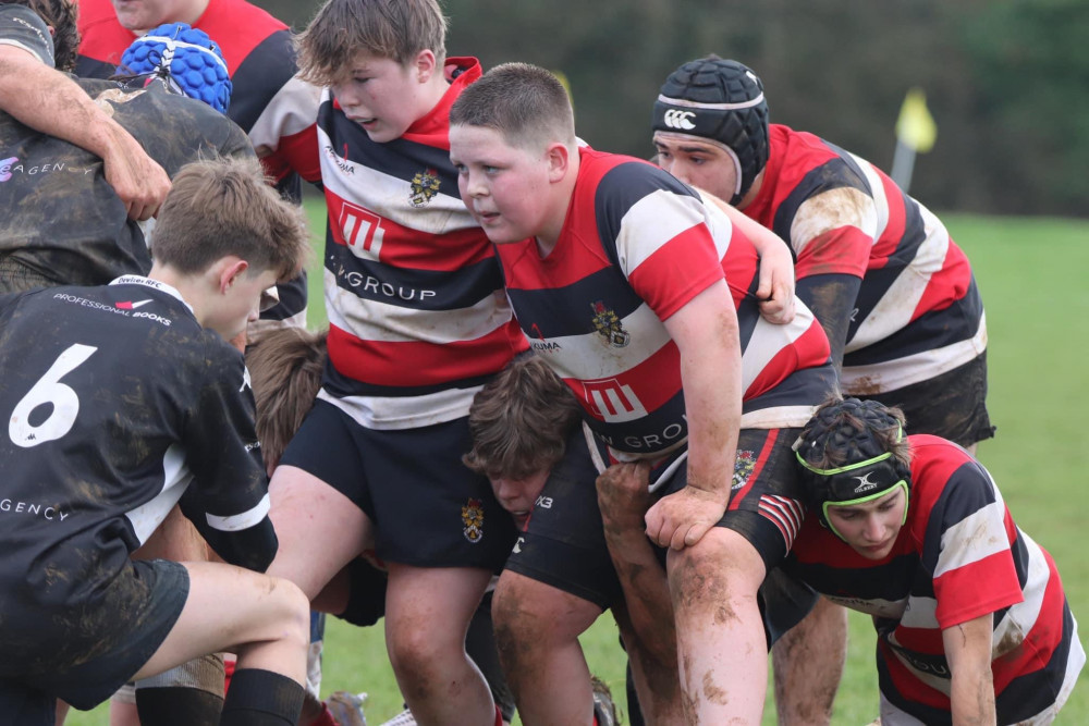 Royal Wootton Bassett RFC Colts 25 - 05 Frome RFC Academy, image Katie White