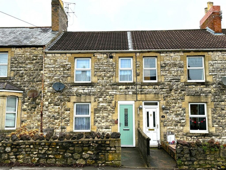 The front of the home on Florida Terrace in Radstock