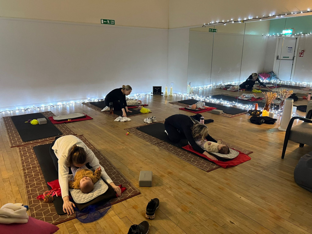 Mum and Baby Yoga - Our First Class Mum and Baby Yoga - Our First Class