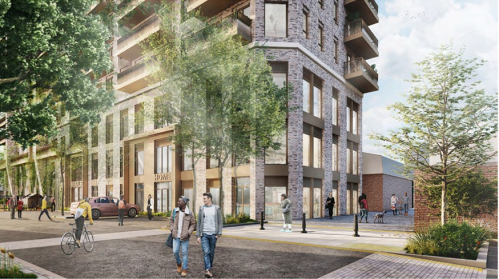 Stanley Road development, Acton, Ealing (credit: Ealing Council).