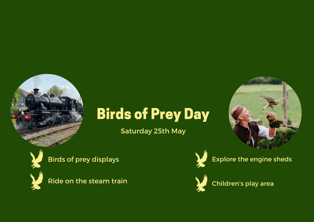 Birds of Prey Day at the East Somerset Railway