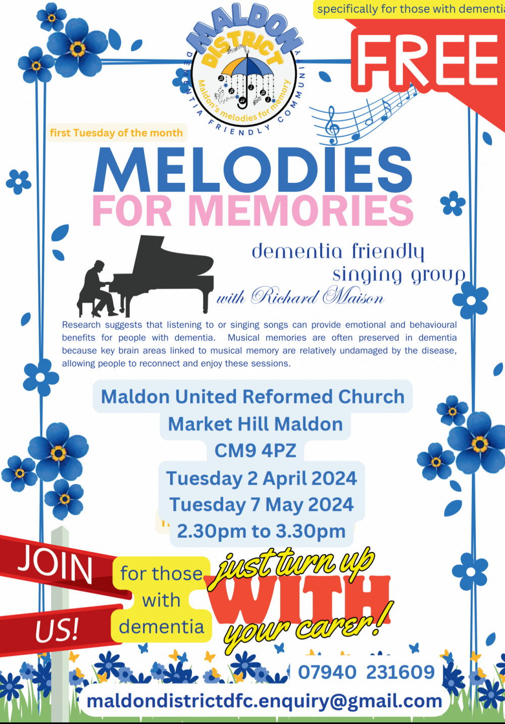 "Melodies for Memories" dementia friendly singing Group "Melodies for Memories" dementia friendly singing Group