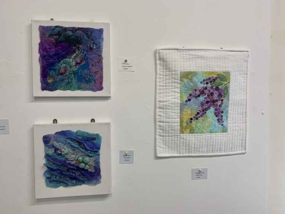Pieces by Suzanne Snape and Pat Bean Pieces by Suzanne Snape and Pat Bean