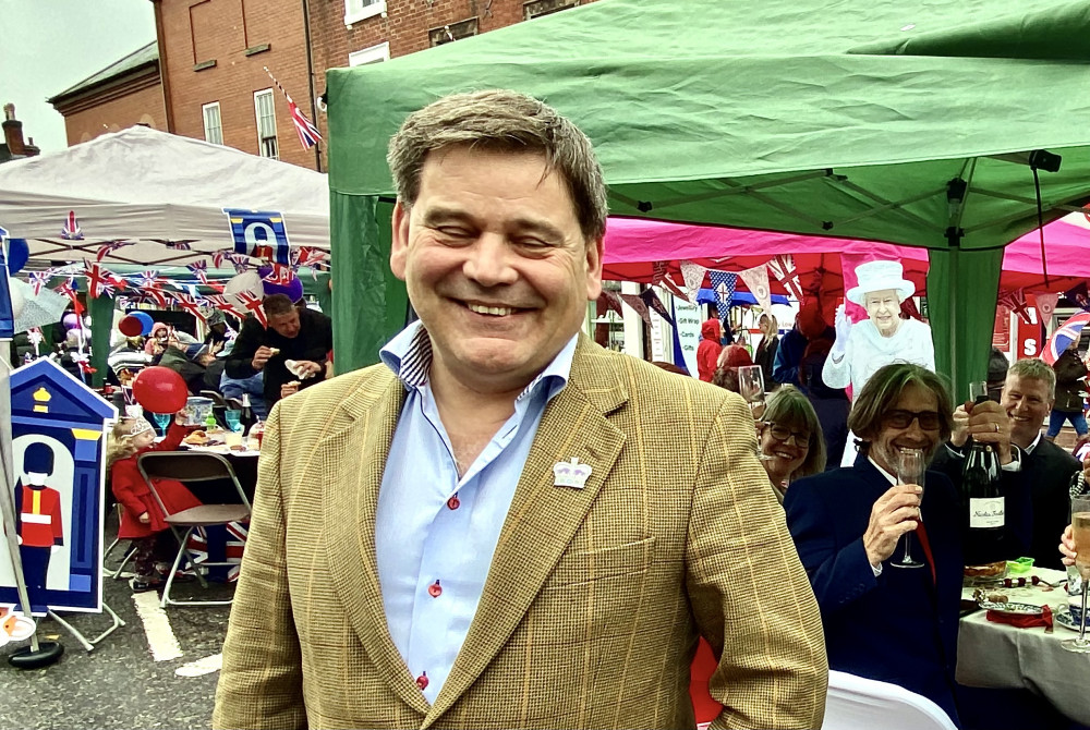 Andrew Bridgen's new website launched last week. Photo: Ashby Nub News