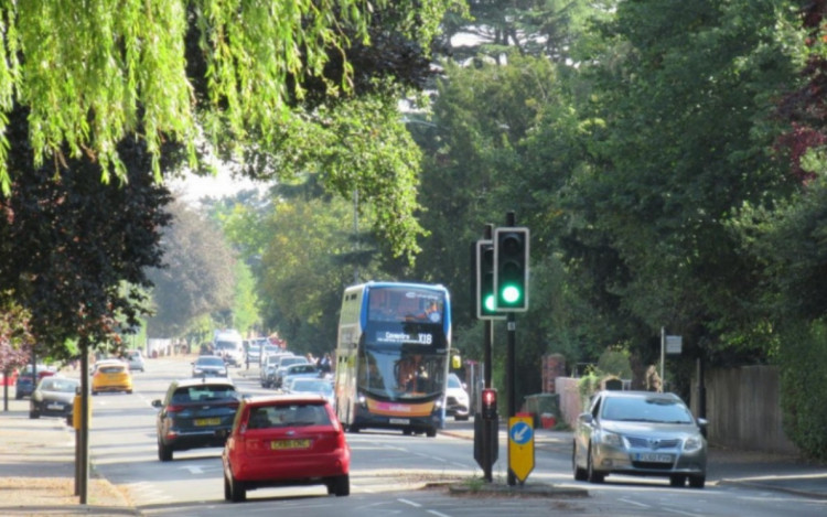 Warwickshire County Council has been working on the Kenilworth Road section of K2L (image via WCC)