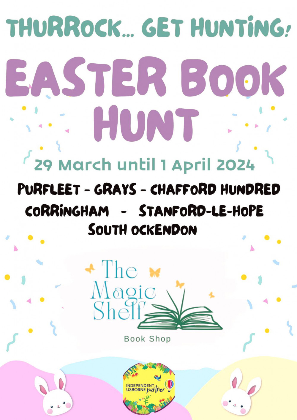 The Magic Shelf's Easter Book Hunt. 