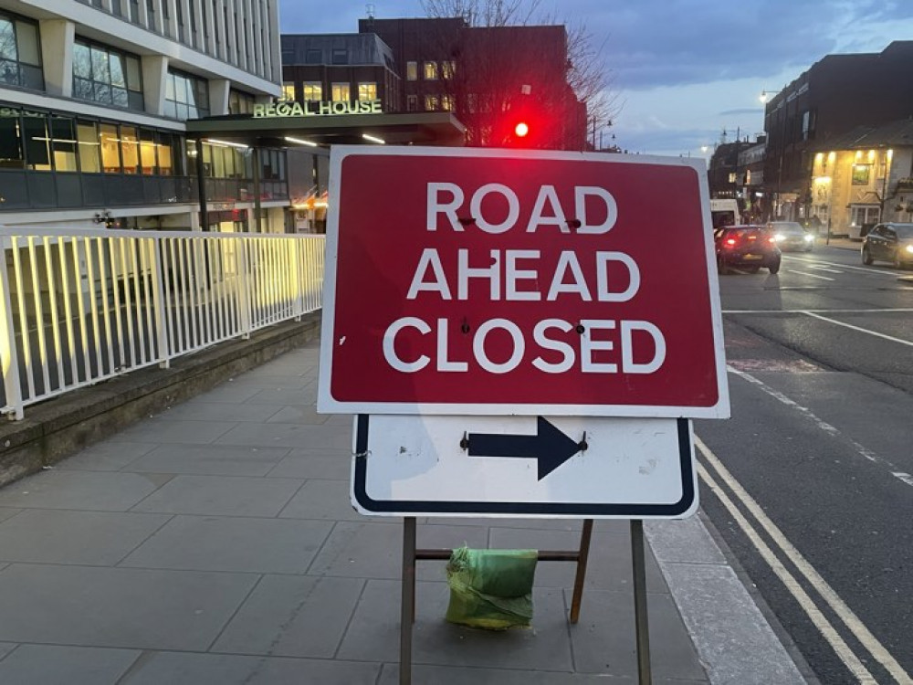 We've collated all of the upcoming and ongoing roadworks, closures, and travel news in the Borough of Richmond this week. (Photo Credit: Heather Nicholls).