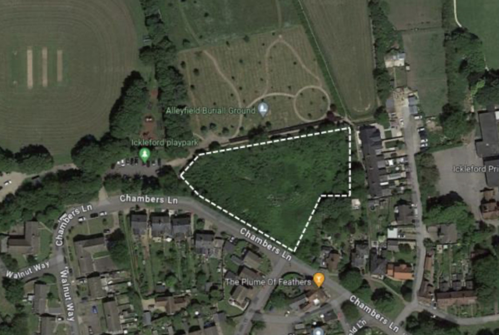 The Arnold's Farm site in Ickleford. CREDIT: Google Maps