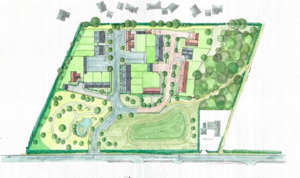 Proposed 23 new homes (Picture: JCN Design and Planning)