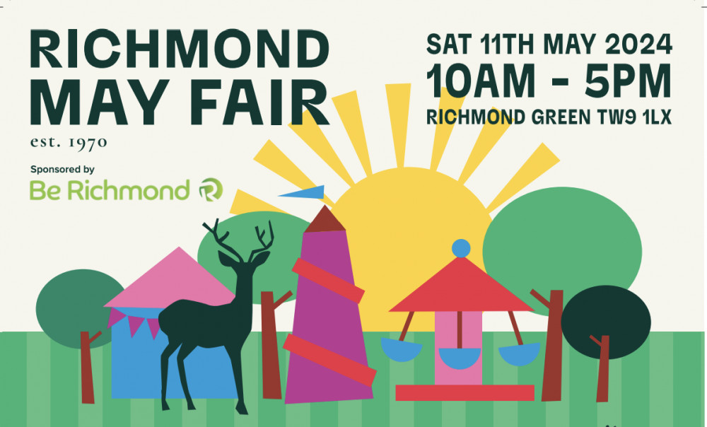 The Fair takes place on Saturday 11th May, 10am to 5pm, on Richmond Green. (Photo Credit: Richmond May Fair). 