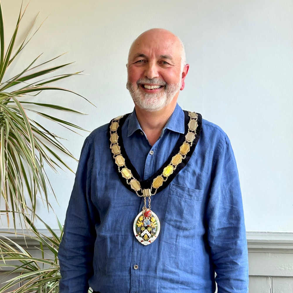 Frome Mayor Philip Campagna, image Frome Town Council 