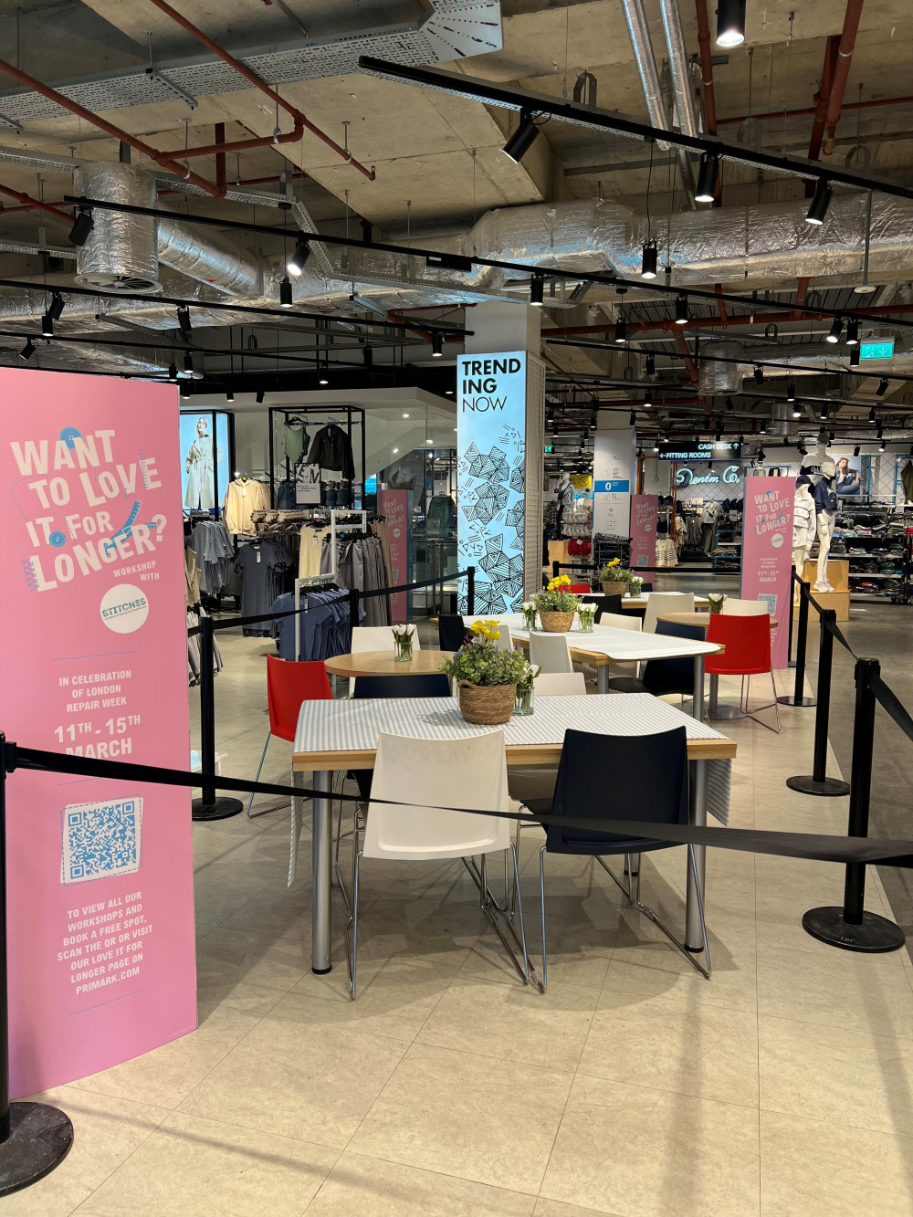 Primark: Free Love it for Longer repair workshops Primark: Free Love it for Longer repair workshops