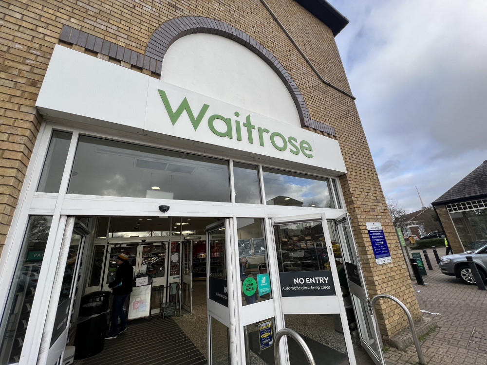 Witness appeal following fraud incident at Waitrose in Hitchin (pictured). CREDIT: Hitchin Nub News 