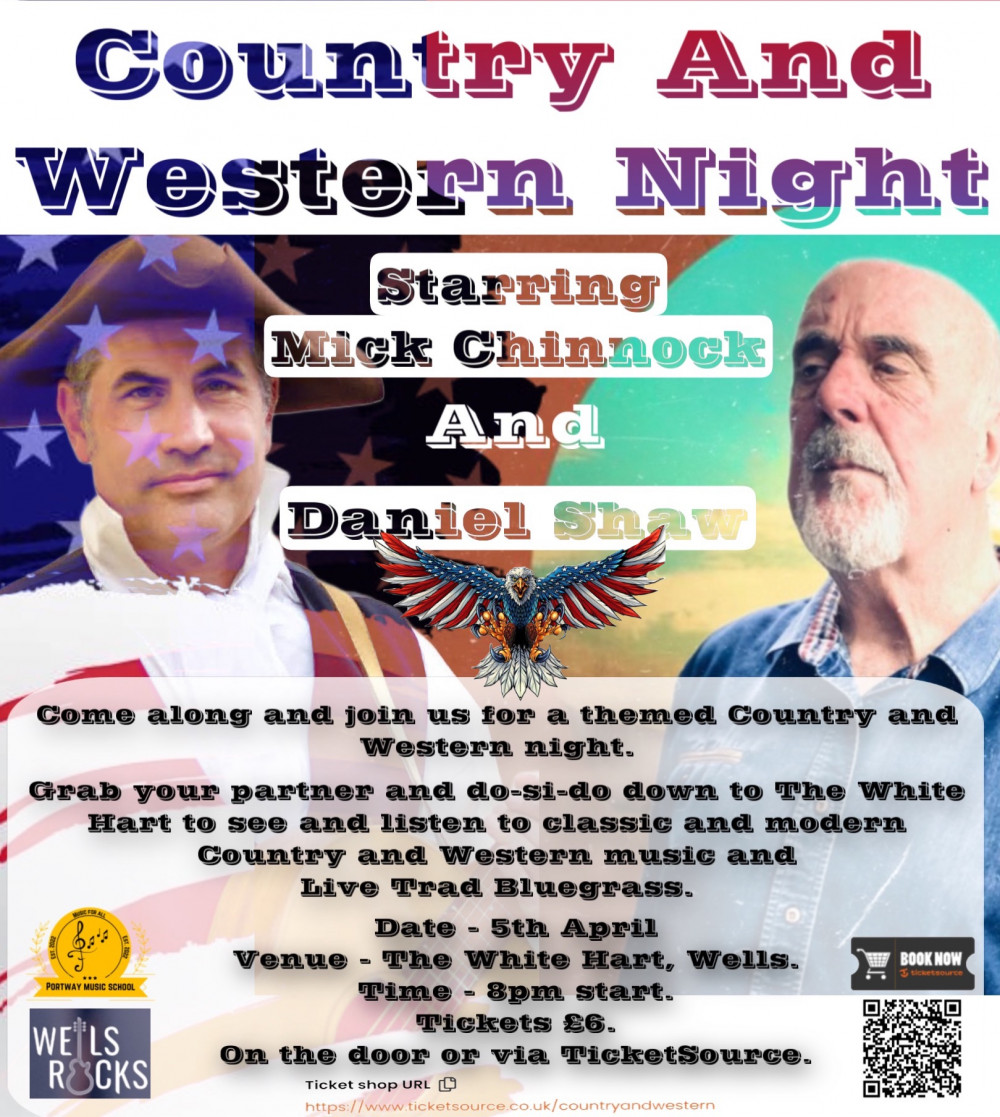 Country and Western Night at The White Hart, Wells. 