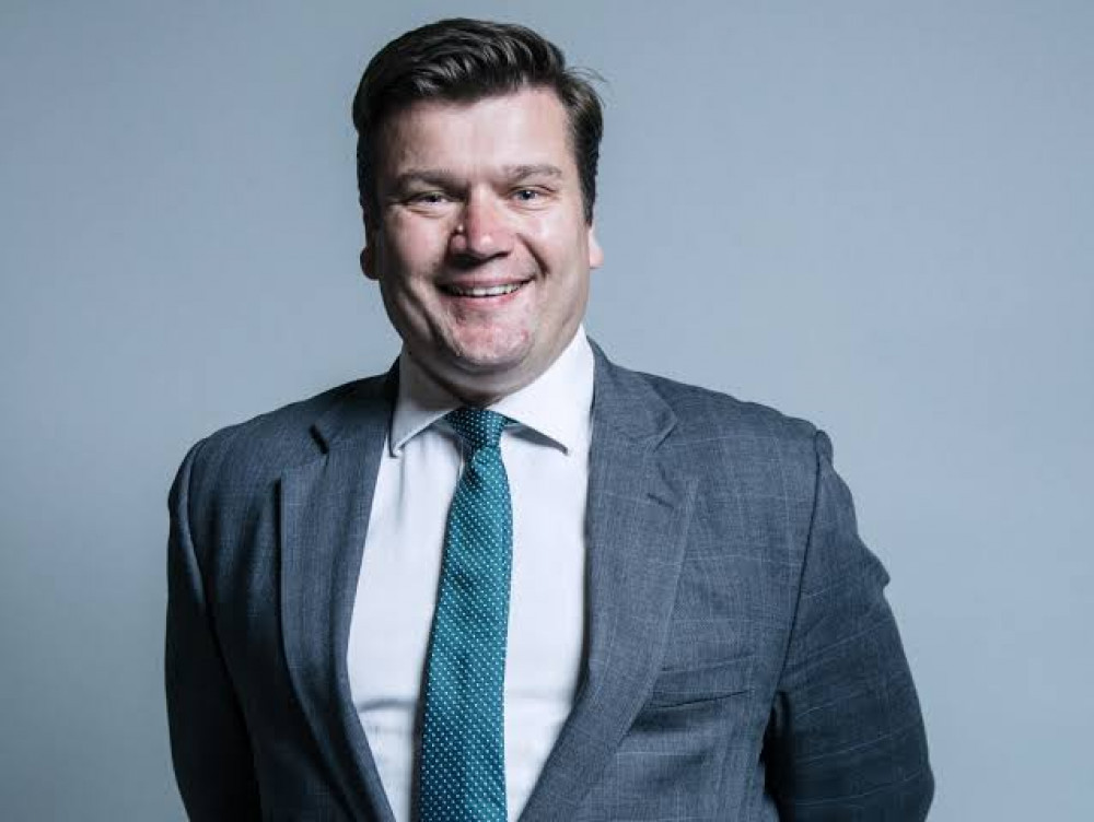 MP for the Wells constituency, James Heappey