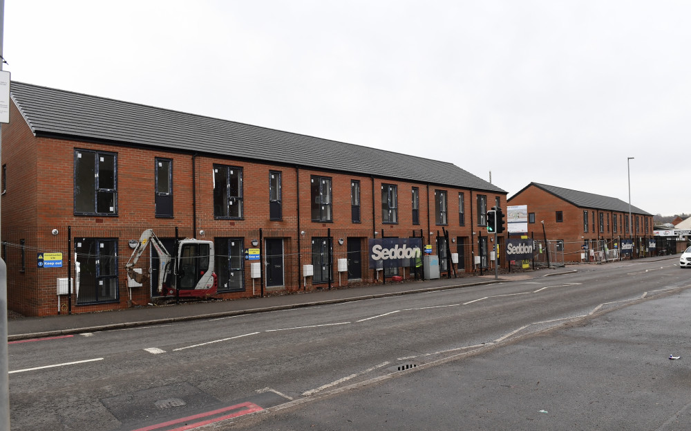 Major schemes in Stoke-on-Trent include the redevelopment of the former Workshop for the Blind site in Fenton (Image supplied).