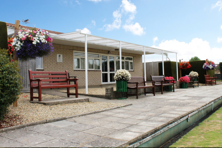 The clubhouse at Prattens Bowls Club, image Prattens