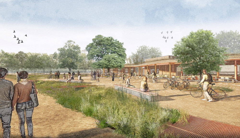 The Royal Parks unveils proposals for a restored Roehampton Café. (Photo Credit: Royal Parks).