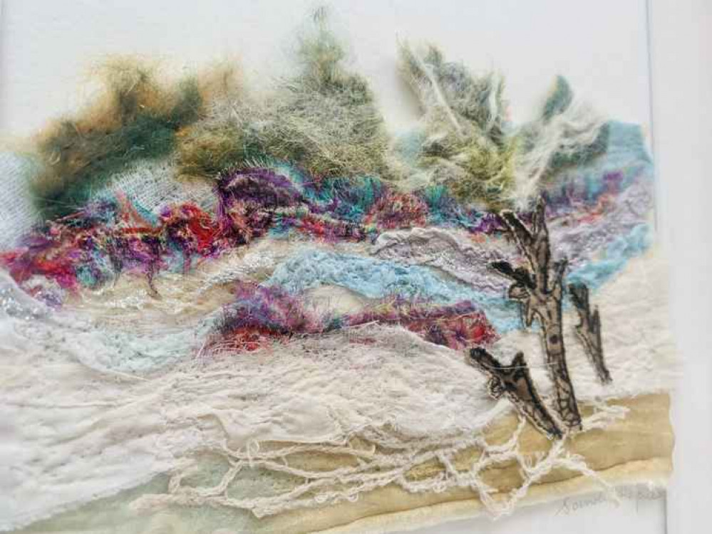 Sandra Hepworth's lovely exhibition can be viewed at Castle Park Arts Centre Sandra Hepworth's lovely exhibition can be viewed at Castle Park Arts Centre