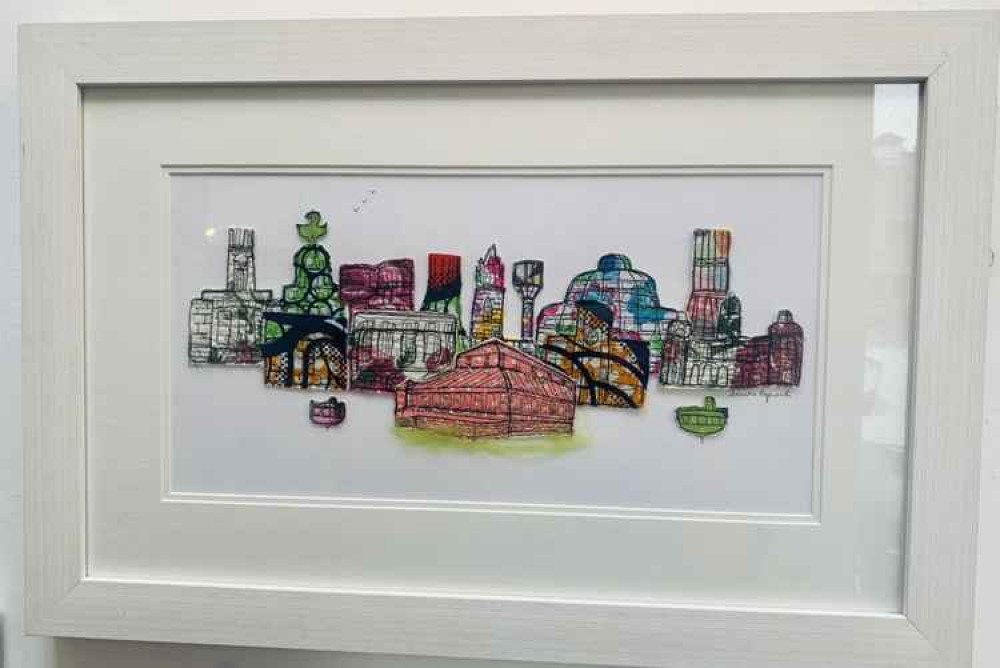 Sandra Hepworth's lovely exhibition can be viewed at Castle Park Arts Centre Sandra Hepworth's lovely exhibition can be viewed at Castle Park Arts Centre