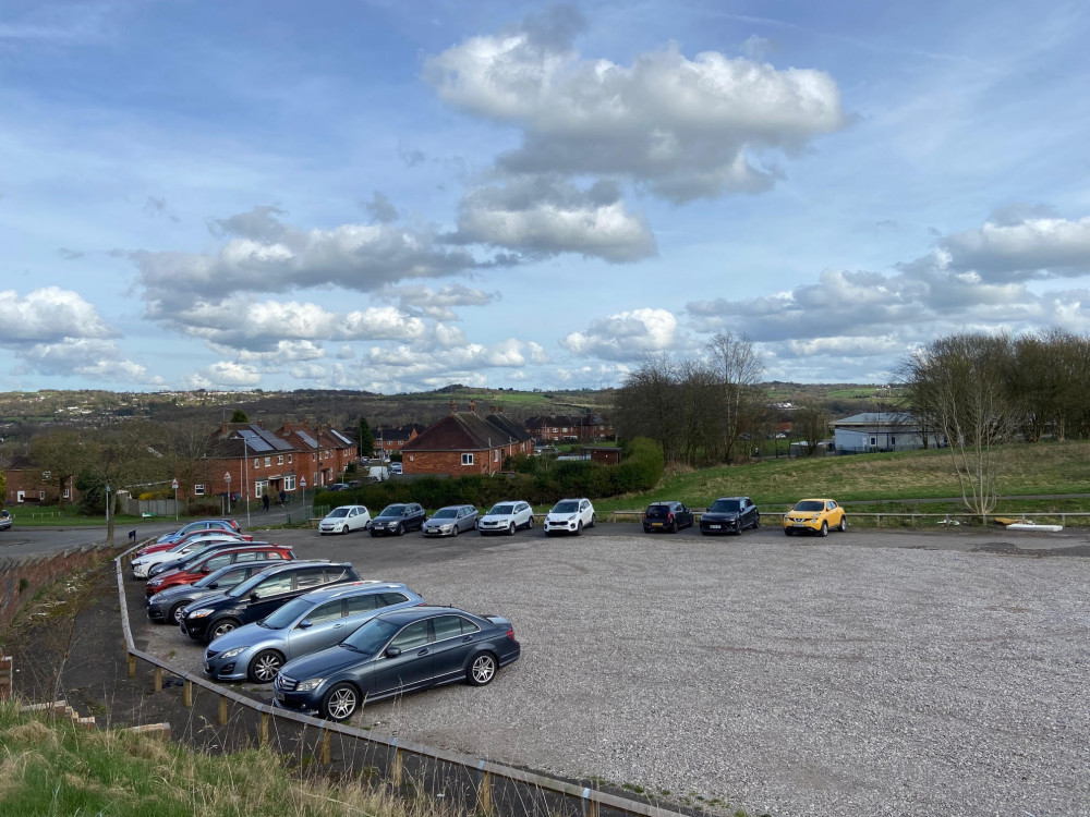 Holden Lane Working Men's Club, in Sneyd Green, was demolished last year and parents use the site as an off-street car park (LDRS).