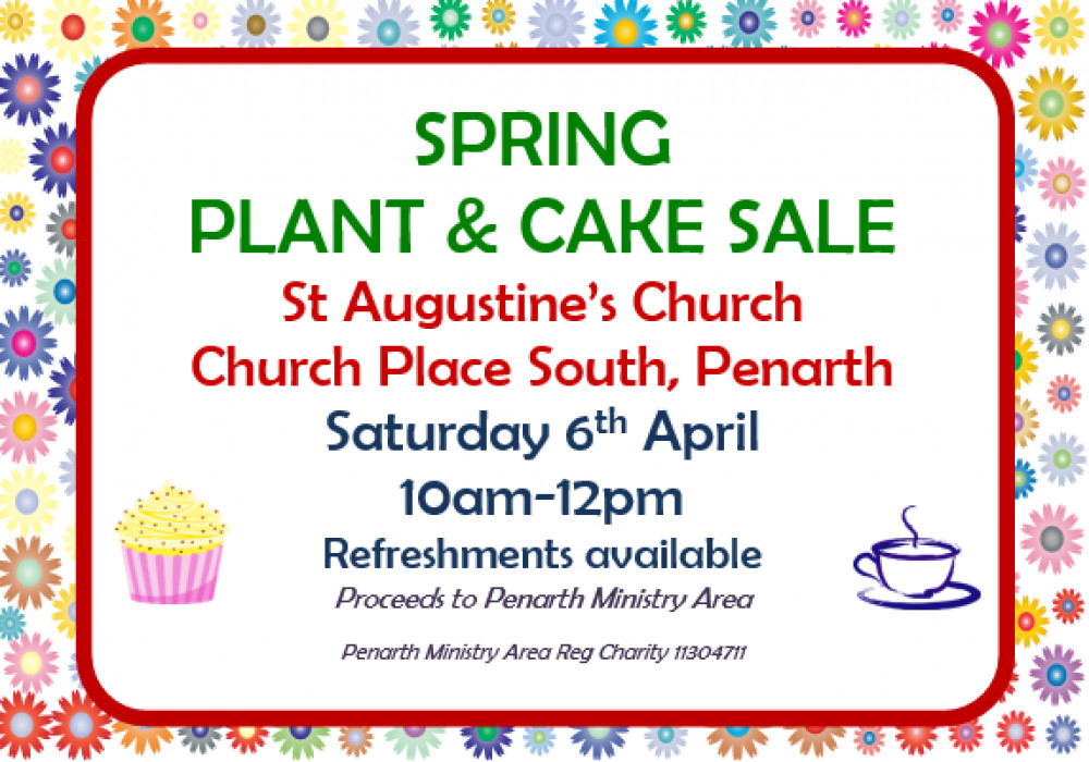 Spring Plant and Cake Sale