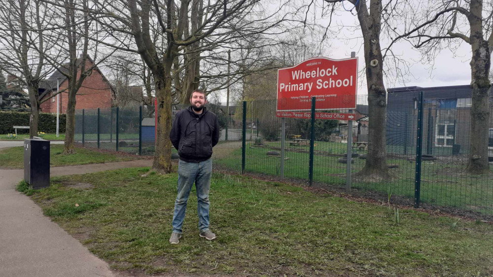 Cllr Simon Richards, the town council's school engagement lead, is spearheading the project. (Photo: Nub News) 