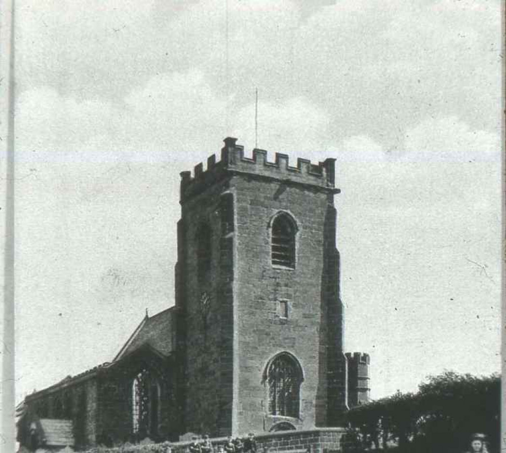 St Laurence Church in 1865. St Laurence Church in 1865.