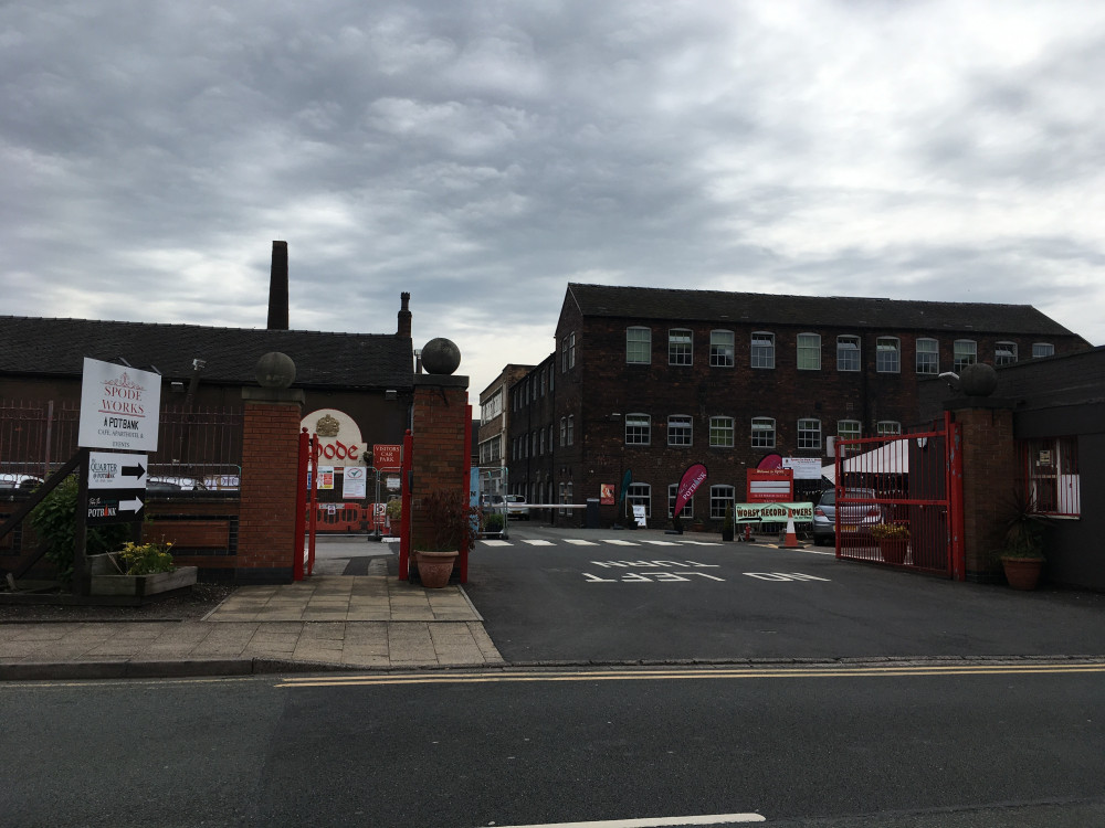 Development sites included in the calculation include the Spode site in Stoke (LDRS).