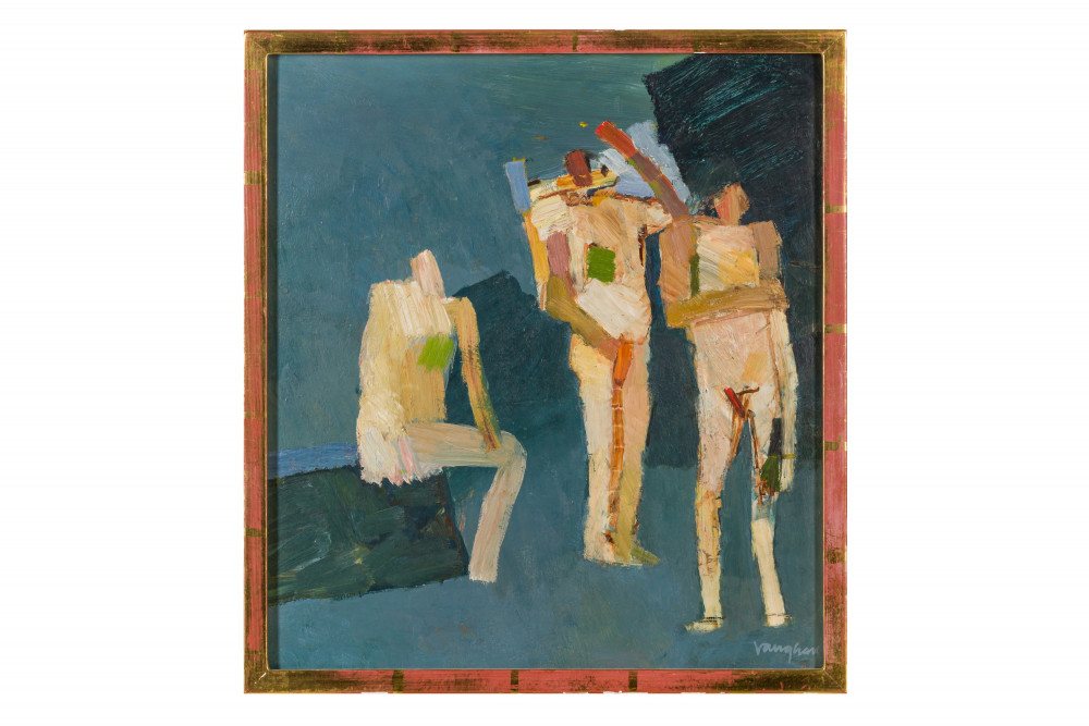 An artwork by the late British artist, John Keith Vaughan, will sell at auction this week (credit: Chiswick Auctions).