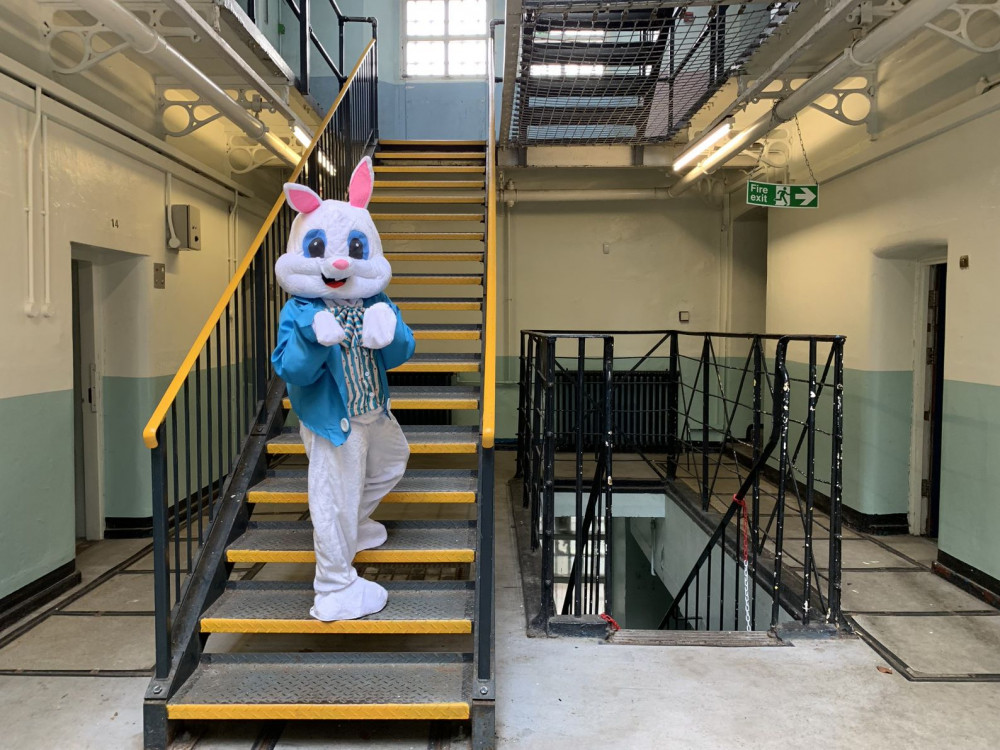 The Easter Bunny is hiding in an usual place this Easter - Shepton Mallet Prison