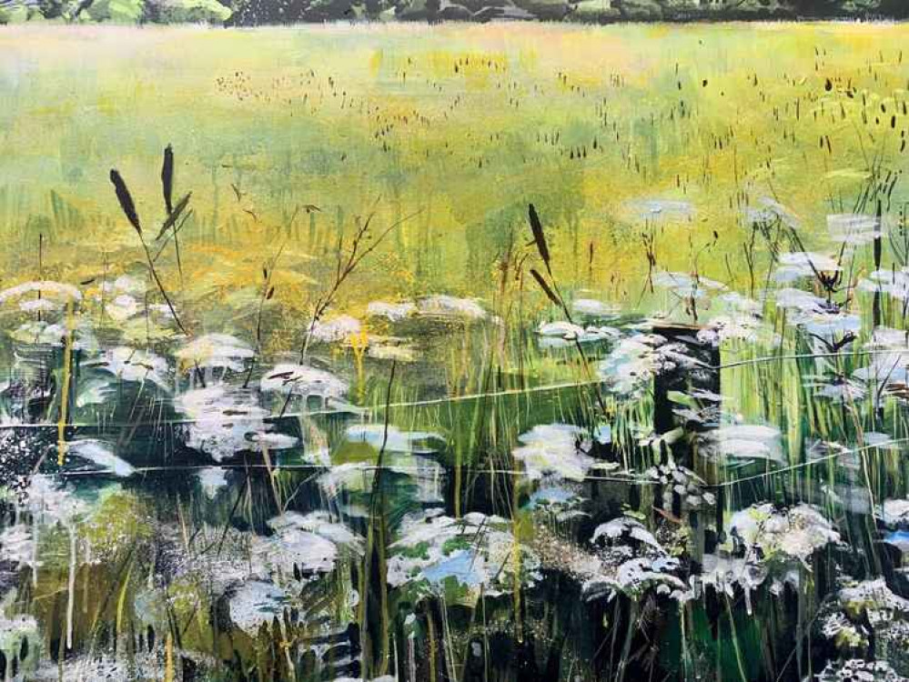 'Buttercups and Cow Parsley' by Sophie Parr 'Buttercups and Cow Parsley' by Sophie Parr
