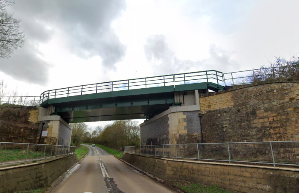 Manton Bridge, A606, Rutland. Image credit: Google Maps. 