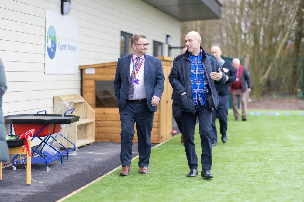 Wistaston Church Lane Academy, Church Lane, opened its newly built nursery, Cygnets, this March (Nub News).