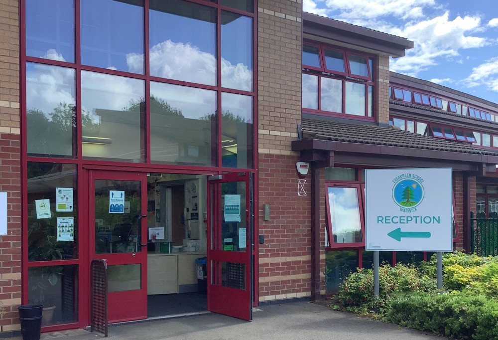 Evergreen School has been allocated £7.82 million by Warwickshire County Council to create a new two-storey building (image via Warwickshire County Council)