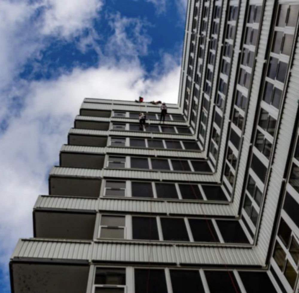 More than 100 people took part in this year's Lister Abseil - raising an incredible £55,000 for the NHS. 