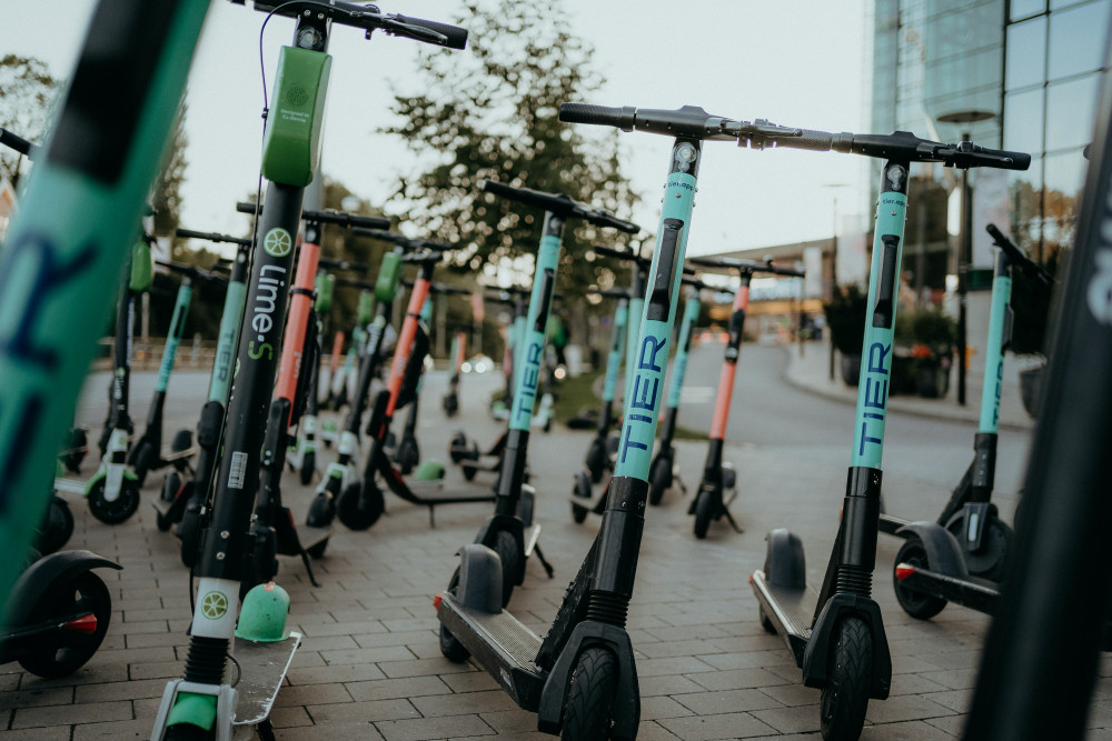 Ealing Council to bring more e-scooters and e-bikes to the borough after success in Ealing and Acton town centres (credit: Jonas Jacobsson/Unsplash). 