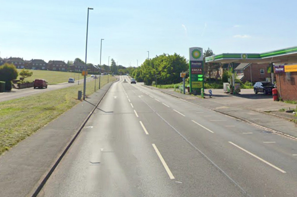 Police were called to Dividy Road, Bentilee, just after 11.15pm last night (Google).