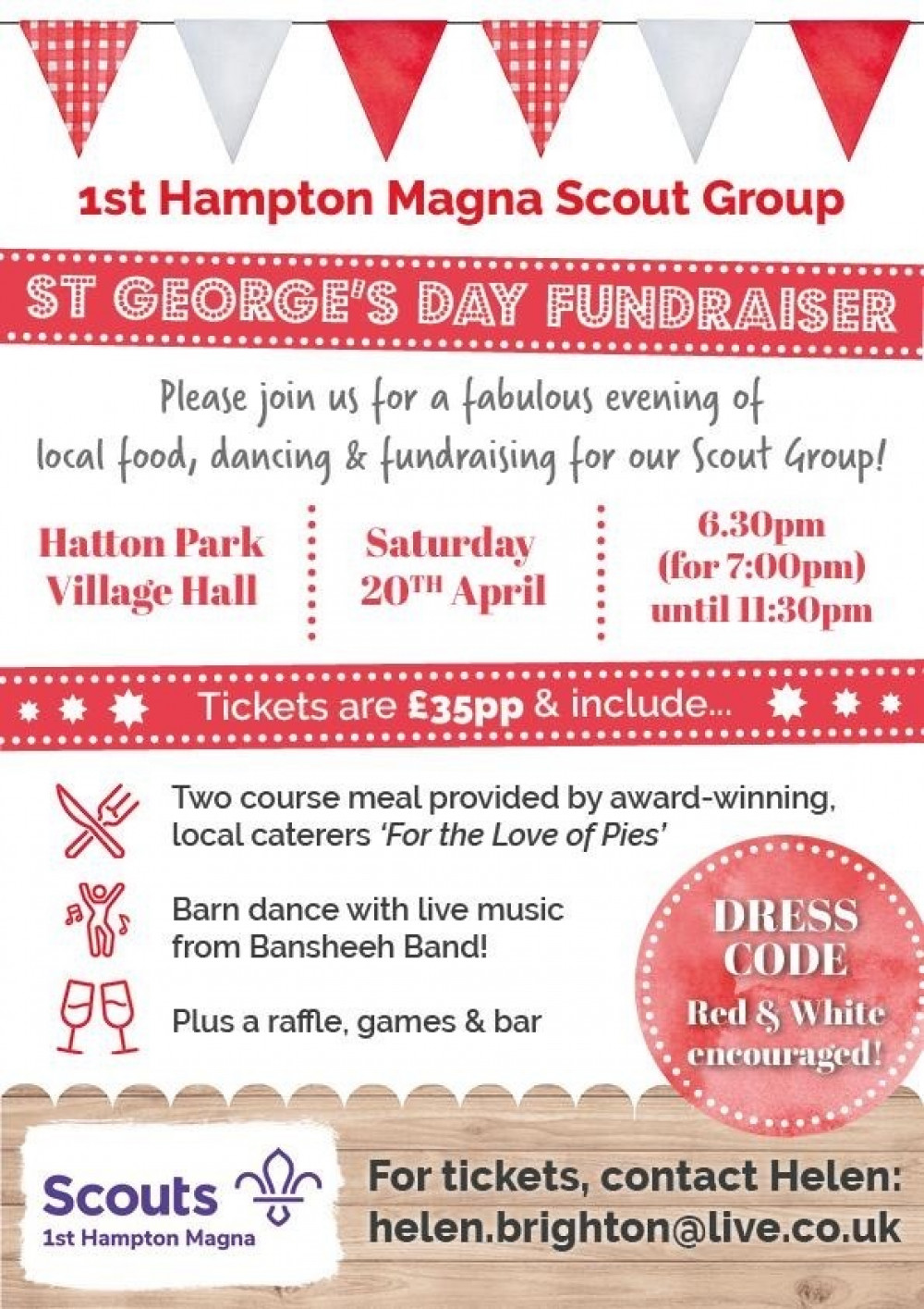 St George’s Day - fundraising evening St George’s Day - fundraising evening