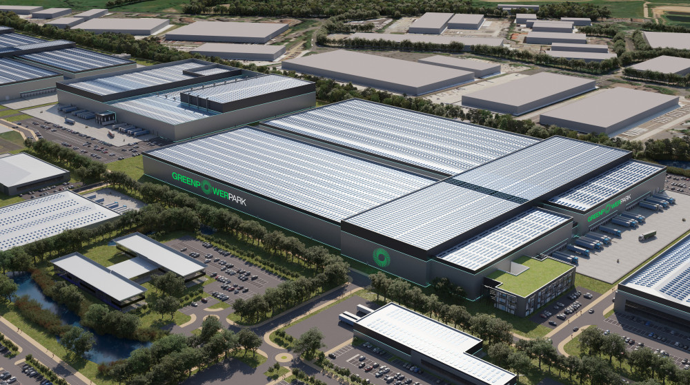 The project called ‘Greenpower Park’ would have the West Midlands Gigafactory at its centre (image via Greenpower Park)