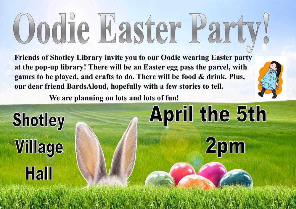 Oodie Easter party