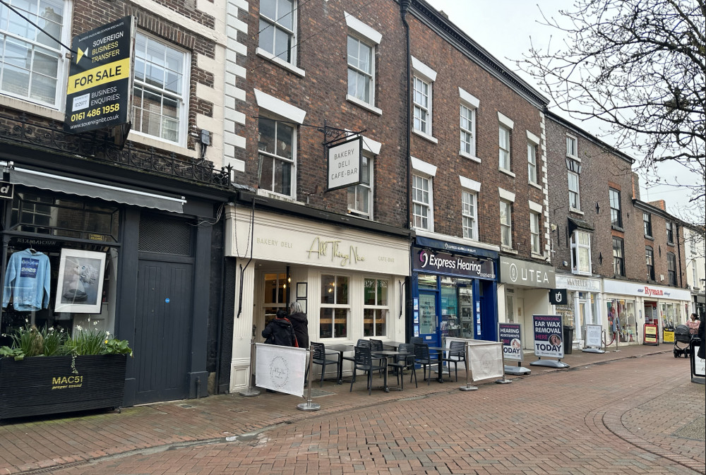 Chestergate in Macclesfield town centre. (Image - Macclesfield Nub News) 