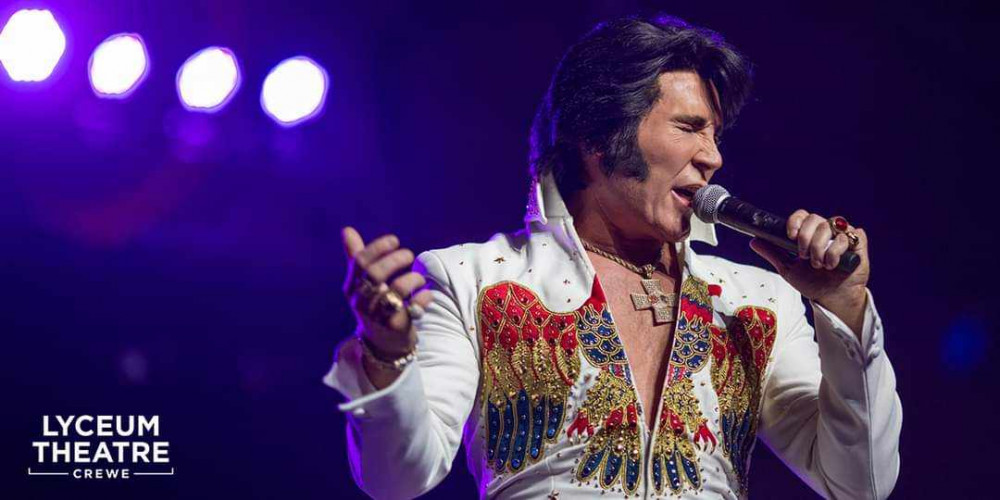 The Kings Voice with Gordon Hendricks as Elvis is live at Crewe Lyceum Theatre on Sunday 7 April.