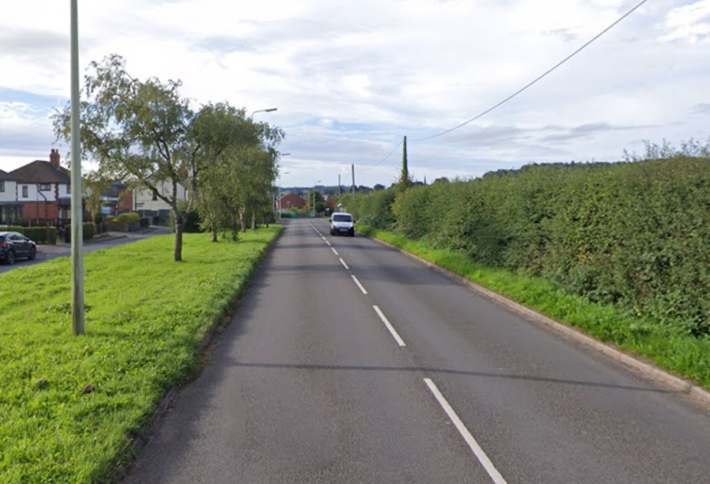 The plans were for over 200 new homes on land off Froghall Road, Cheadle (Google).