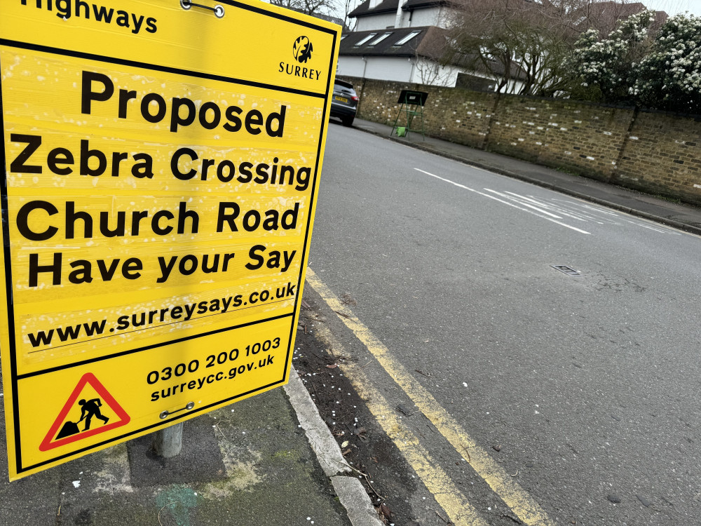 The zebra crossing is a long-controversial issue among Church Road residents (Photo: Chris Caulfield/LDRS)