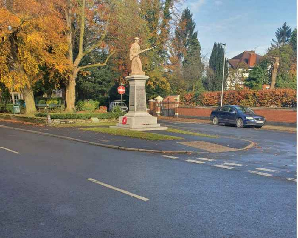 Can you help raise money to spruce up Alsager's 'lone solider'? (Photo: Nub News)